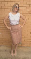 Amanda vs Simplicity 2154 Pencil Skirt