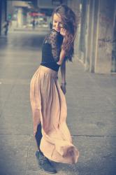 SOFT LONG SKIRT