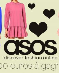 *Concours* gagnez un bon d’achat de 100€ chez ASOS