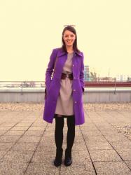 purple coat 
