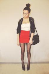 studded cardigan