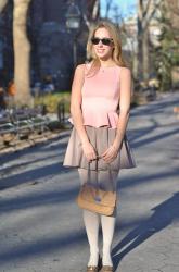 A Valentine's Day Look | LULU's Peplum Dress