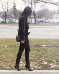 Winter peplum