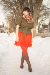 Then he stopped me and said: “Your outfit is very … orange.”