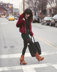 Yesterday Adam G. and I hung out and shot some looks together. I had this beautiful red...