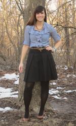 No Longer Neglected: Pleated Skirt