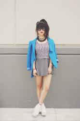 clashing houndstooth
