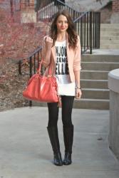 pink blazer 4 ways {part 2}.