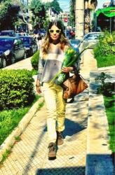 Pinko colored jeans!