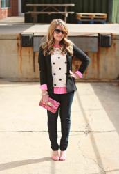 Black, Pink, Dots, & Sparkle