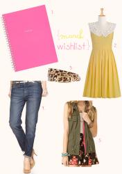 march wishlist