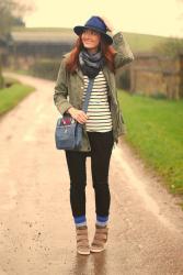 Casual Breton Stripes & Spring Rain