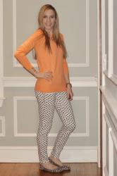 ORANGE, POLKA DOTS & WHERE IS SPRING