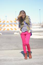 casual in stripes 