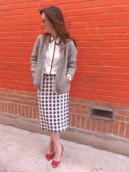 J.Crew Houndstooth Sequin