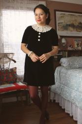 Sunday Best: Velvet Dress