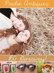 PAULIE ANTIQUES $50 GIVEAWAY
