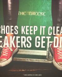 Shoes are boring, wear sneakers!