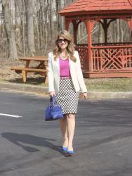 Polka Dots & Pink Lace