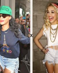 Sunday's fight - Rihanna vs. Rita Ora