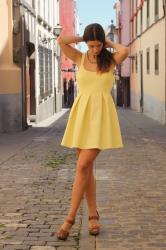 Yellow dress