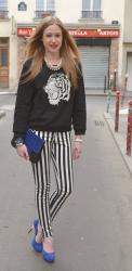 Rayures noires et blanches