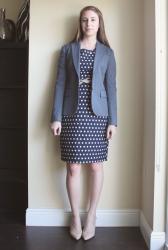 Review: Forever 21 Essentials Polka Dot Shirtdress and Sheath Dress