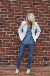 White Blazer and a little Pinspiration