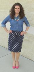 Chambray & Polka Dots