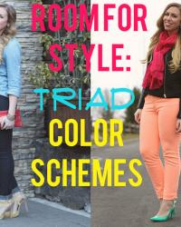 Room for Style: Fashion with Triad Color Schemes