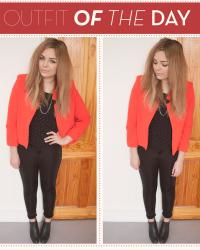 little red blazer