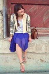 Tribal Shrug & Asymmetrical Hemlines