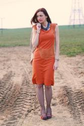 A Beautiful Orange Dress | Freak Factory SS13