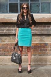 TEAL - Day 2 Outfit - MBFWA 2013