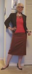 Plaid Skirt and Swallows