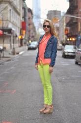 Styling Spring Denim | Neon