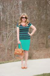 Teal Stripes