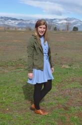 Army + Chambray