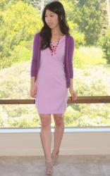 DIY Lilac Sheath Dress 