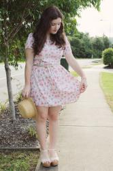 pink peony frock + an exciting giveaway!