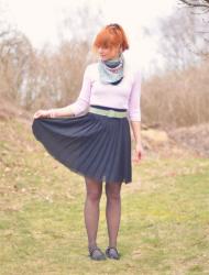 Pleats and Pastels