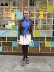 Cobalt blue and my Carrie skirt | Bonprix
