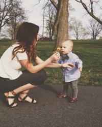 sticks and stones and dandelions
