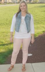 How to Style: Blush Jeans