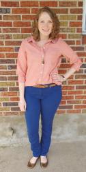 Pink Chambray