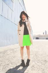5 Ways To Wear A Neon Green Dress :: FOUR Prep Star 
