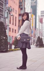 Vacation Outfit : Black and White in The City