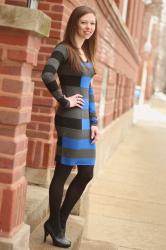 Bold Stripes - Cobalt, Gray, Black