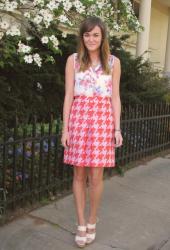 Dogwood Trees and Houndstooth.