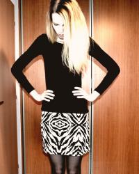Outfit dňa: Zebra